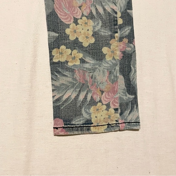 Mossimo Supply Co Floral Jeans Size 17 - Picture 6 of 15